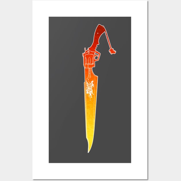 Gunblade Wall Art by mcashe_art